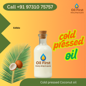 Cold pressed coconut oil