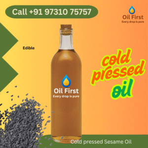 Cold pressed sesame oil